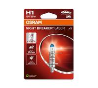 Osram | H1 12V 55W P14.5s NIGHT BREAKER® LASER +150% mehr Helligkeit 1 St | 64150NL-1BL