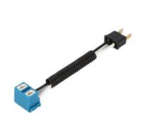 H1 H4 H7 12 V Rechtwinklig Auto Glühbirne Verlängerung Halter Kabelbaum Stecker Für Rücklicht Scheinwerfer(H7 angled)