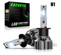 H1 LED Scheinwerfer 50W 10000LM 6500K Zulassung Lampen Ersatz Halogen Xenon HID