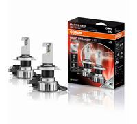 OSRAM NIGHT BREAKER® LED SMART H4/H19 Glühlampe, Fernscheinwerfer,Glühlampe, Hauptscheinwerfer 12V 64193DWNBSM-2HB