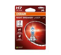 Osram | H7 12V 55W PX26d NIGHT BREAKER® LASER +150% mehr Helligkeit 1 St. Blister | 64210NL-1BL