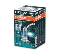 OSRAM COOL BLUE® INTENSE H7, +100% mehr Helligkeit, bis zu 5.000K, Halogen-Scheinwerferlampe, LED-Look, Faltschachtel (1 Lampe)