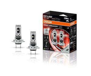 H7 Osram LED Speed 450% Nightbreaker, Neu mit Zulassung, 6000K Set, 2 Stück