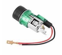 H84CS 24V Beleuchtete Zigarettenanzünder Einbau-Steckdose - Universelle KFZ-Steckdose mit LED Beleuchtung, Wasserdicht, Robuste 12V/24V Buchse für Auto, Motorrad, Boot, LKW, Wohnmobil & Camping