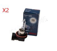 H9 Halogen Birne 12V 65W PGJ19-5 PURE LIGHT BOSCH 2 Stück 1987302082