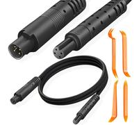 HAAMNING7 4 Pin Dash Cam Verlängerungskabel, 4-Pin Stecker zu Buchse Dash Cam Rückansicht Spiegel Rückfahrkamera Reverse Auto Reocorder Kabel Cord(4Pin, 5FT/150CM)