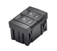 Hacreyatu Sitzheizungsknopf Kontrollschalter Kompatibel mit F-ord S-MAX 2006-2015 Galaxy MK3 2006-2015 Mondeo MK4 Auto Sitzheizung Schalter 6M2T-19K314-AC (Schwarz)