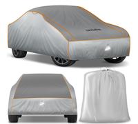Tectake Autoplane Wasserdicht und Atmungsaktiv Mit 4 mm Schaumstoffschicht Passend Für Viele Modelle xl 533 x 178 x 120 cm 533 x 178 x 120 cm Grau