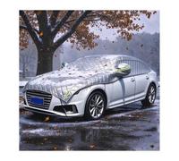 Hagelschutz Halbgarage Silbern für Aston Martin Vanquish, Hagelschutzplane Auto, Autogarage Abdeckung Outdoor FüR Regen Sonne Staub Uv Schutz,mmy055