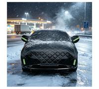 Hagelschutzplane Auto Für Mercedes-AMG GLC 63 S SUV, Auto Halbgarage Hagelschutz Gepolstert Wasserdicht Schutz für Dach Scheiben Frostschutz mit Winddichten Gurten g1148