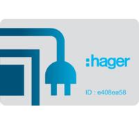 Hager Ladest. Set 20 RFID Karten für Administrator XEVA410