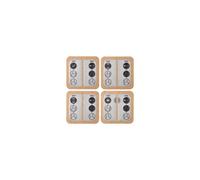 Hager XEVA310 Ladestation Zubehör Sticker witty RFID APP QR-Code