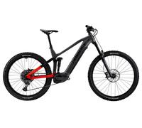 Haibike AllMtn 4 | E-MTB Fully | 29" | 800Wh Bosch CX | silber / rot / schwarz Größe: 40 cm