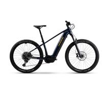 Haibike AllTrack 10 | E-Mountainbike | 27,5" | 800Wh Bosch CX | blau / titan / gelb Größe: 40 cm