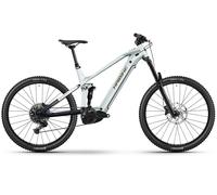 Haibike AllTrail 8 High | E-MTB Fully | 27,5" | 600Wh Bosch CX | weiß / blau / gold Größe: 40 cm