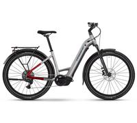 Haibike Trekking 7 Soft Grey / Red / Blue 2025-2026 Low 45cm (M)