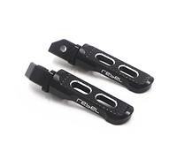 HAIBING Für Honda Rebel 500 Rebel 300 CMX500 CMX 300 Motorrad CNC Aluminium Fußrasten Hinten Ersatz-Upgrade-Zubehör (Farbe : A)