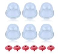 Haishine 5pcs 188-12 Zündkerze mit 177-64 Rückschlagventil für die meisten Walbro WT-Serie Vergaser-Echo-Trimmer-Freischneider