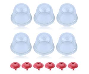 Haishine 5pcs 188-12 Zündkerze mit 177-64 Rückschlagventil für die meisten Walbro WT-Serie Vergaser-Echo-Trimmer-Freischneider