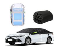 Halbgarage Auto Winter für Mercedes Benz Clase A (2012-2017), Autoabdeckung Outdoor mit Haken, Windschutzscheiben Schutz vor Schnee, Frost und Hagel, Regen, UV-Schutz