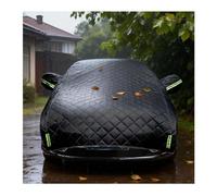 Halbgarage für Auto Für Mercedes W246 Klasse B 2011-2018, Autoabdeckung Winter Sommer Ganzjahres, Staubschutz Vogelschutz Winddicht mit Spiegelöffnungen, Autoabdeckung gegen Hagel-s39v