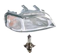 Halogen Scheinwerfer rechts für Honda Civic 97-99 H4 ohne Motor mit Blinker