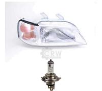 Halogen Scheinwerfer rechts für Honda CIVIC MA/MB Bj. 02/97-02/01 H4 mit Blinker