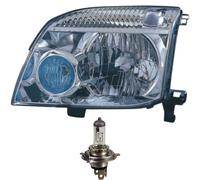 Halogen Scheinwerfer rechts für Nissan X-TRAIL T30 06.01- H4 inkl. PHILIPS