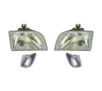 Halogen Scheinwerfer Set für Ford Fiesta III GFJ 1.3 Cat F3L F5L 1.8 D FVD