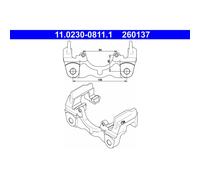 ATE Halter, Bremssattel hinten rechts links für VAG 11.0230-0811.1