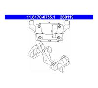 Halter, Bremssattel ATE 11.8170-0755.1
