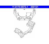 Halter, Bremssattel ATE 11.8170-0872.1