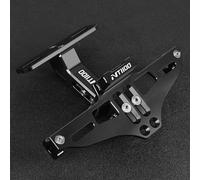 Halterung für Motorrad-Zubehör, CNC-Zubehör, Halterung für Nummernschild hinten für Honda NT1100 NT 1100 DCT 2022 2023 2024 (schwarz)