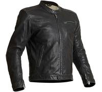 Halvarssons Idre Motorrad Lederjacke, schwarz, Größe 62