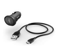Hama Kfz-Ladeset "Picco" Micro-USB Lade-Kabel 1,4m Zigarettenanzünder-Adapter