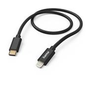 Hama Ladekabel Fabric (1,5m) Schwarz