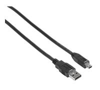 Hama USB-2.0-Anschlusskabel, A-Stecker - mini-B-St. (B5 Pin), 1,80 m, Schwarz