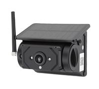 Hamwesh Magnetische Kabellose Rückfahrkamera, 1080P HD-Rückfahrkamera, Nachtsicht, IP68, Wasserdicht, 150 Grad Betrachtungswinkel, WiFi- mit Solar-Typ-C-Aufladung für Wohnmobil, Anhänger, Boot