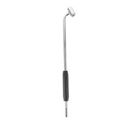 HANABASS Auto Reifenfüller Ventilverlängerung 8mm aus Metall für Reifen | Kohlenstoffstahl, Schwarz, Vielseitige Adapterpassung, Schnellkupplung, für Pannenhilfe, Werkstatt und Wartung