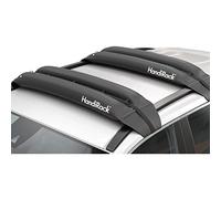 HandiWorld HandiRack Universal Dachgepäckträger für Autos; Schnellmontage Dachträger; Schwarz, H10, W33, D146cm