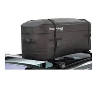 HandiWorld - wasserdichte Dachtasche/Dachbox (schwarz), 175 Liter - große Cargotasche - Stabiler Faltbarer Boden, HHOLDALLWP175, Black, 175 litres