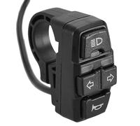 Handlebar Headlight Turn Signal Light Horn Switch 3in1 for Motorcycle Scooter,
