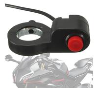 Handlebar Horn Switch - ABS | Horn Button Handle Mount Control Button | Horns Control Engine Stop Start Buttons for Motorcycles, Scooters, Bicycles and General Vehicle Use