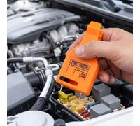 Handlich Kfz-Sicherungstester, Gelber Sicherungsprüfer Mit Mini-Flachsicherungen, 5-30 A, Gelb