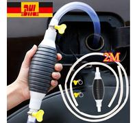 Handpumpe Notpumpe Absaugpumpe Umfüllpumpe für Benzin Diesel Öl mit 2m Schlauch