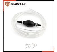 Handpumpe Notpumpe Absaugpumpe Umfüllpumpe für Wasser Benzin Diesel 2m Tragbar