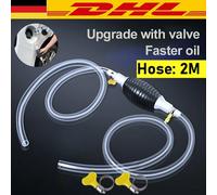 Handpumpe Notpumpe Absaugpumpe Umfüllpumpe Wasser Öl Benzin Diesel Pump Schlauch
