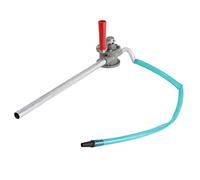 Handpumpe Öl manuell, 5L Kraftstoffpumpe für Benzin Kerosin Garage | Aluminiumlegierung Körper Garage Werkstatt Benzin Absaugpumpe tragbar leicht kompakt Fass Entleerung