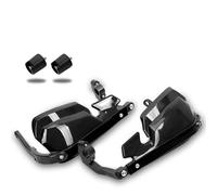 Handschutzschild Zubehör Motorrad-Handschutzscheibe Für Aprilia Für TUAREG 660, Lenker-Windabweiser, Handschutz Motorrad Lenker Handschutz(Schwarz)