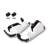 Handschutzschild Zubehör Motorrad-Handschutzscheibe Für Aprilia Für TUAREG 660, Lenker-Windabweiser, Handschutz Motorrad Lenker Handschutz(Weiß)